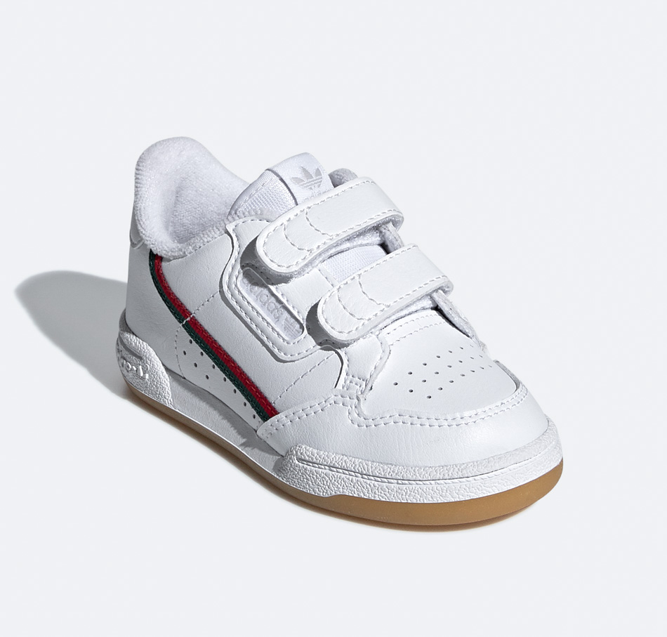 adidas Originals Continental 80 Strap - Toddler - White