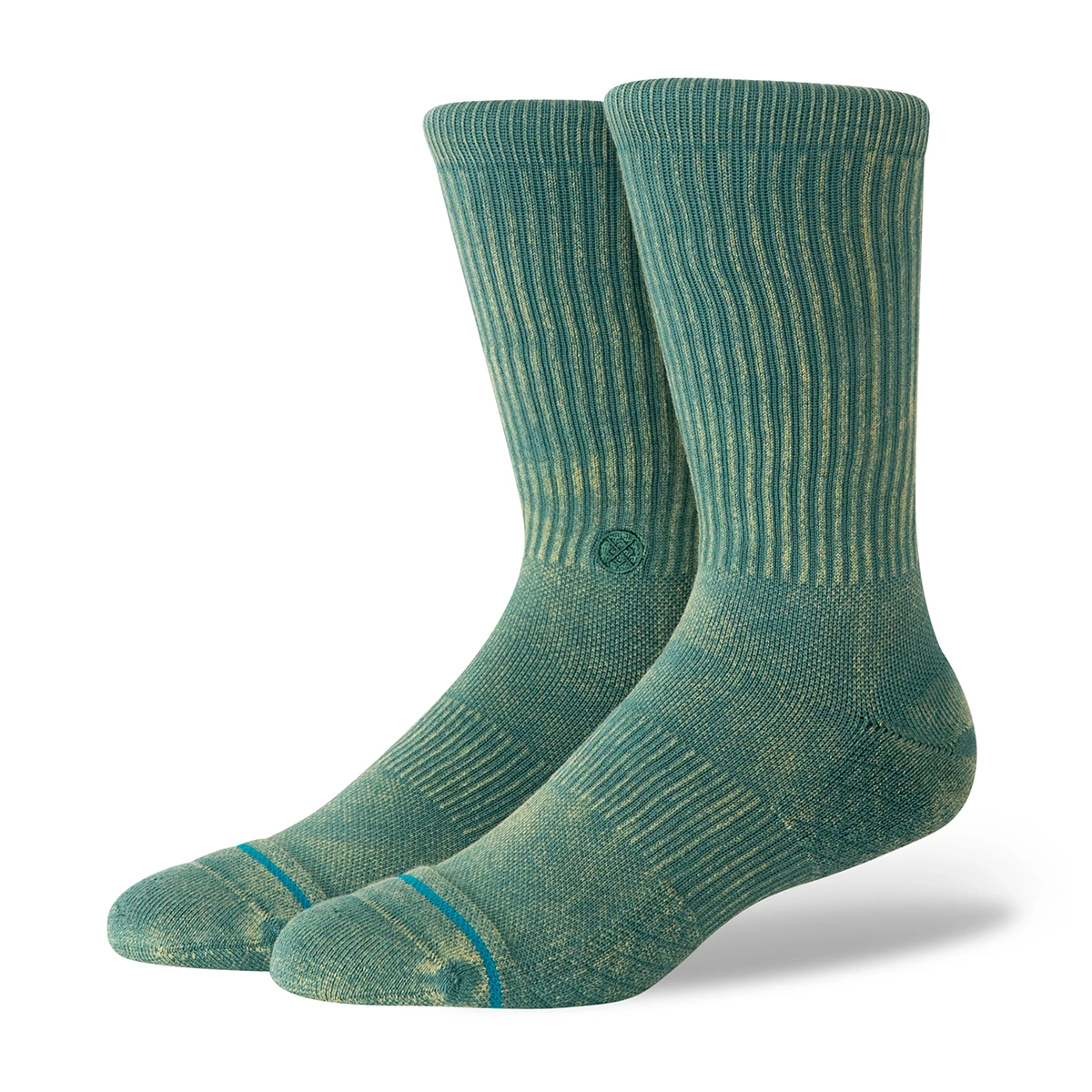 Signature Wash Crew Socke - Teal