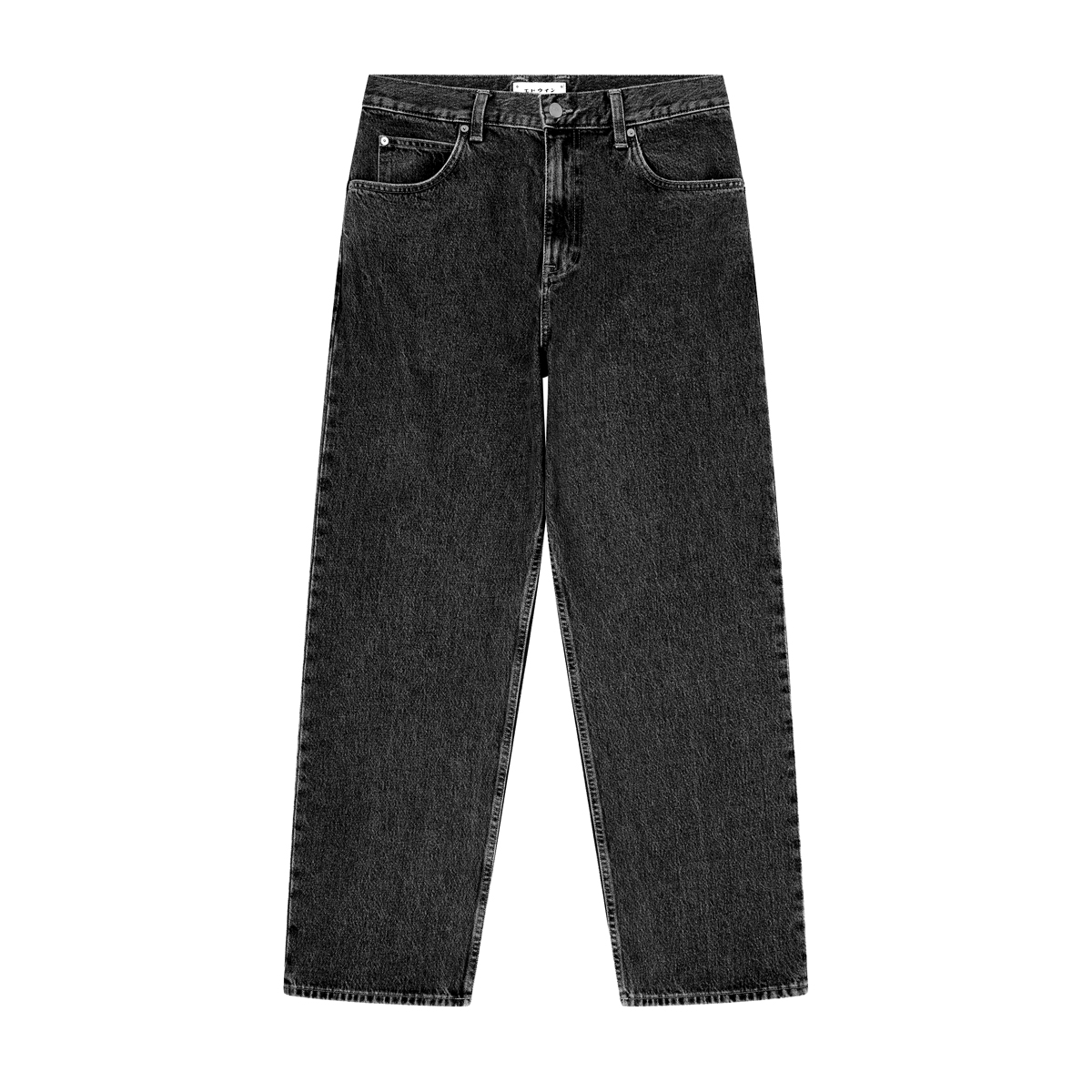 Matrix Pant - Loose Straight - Pembroke Black Denim 13,56 oz - Black Matt Wash