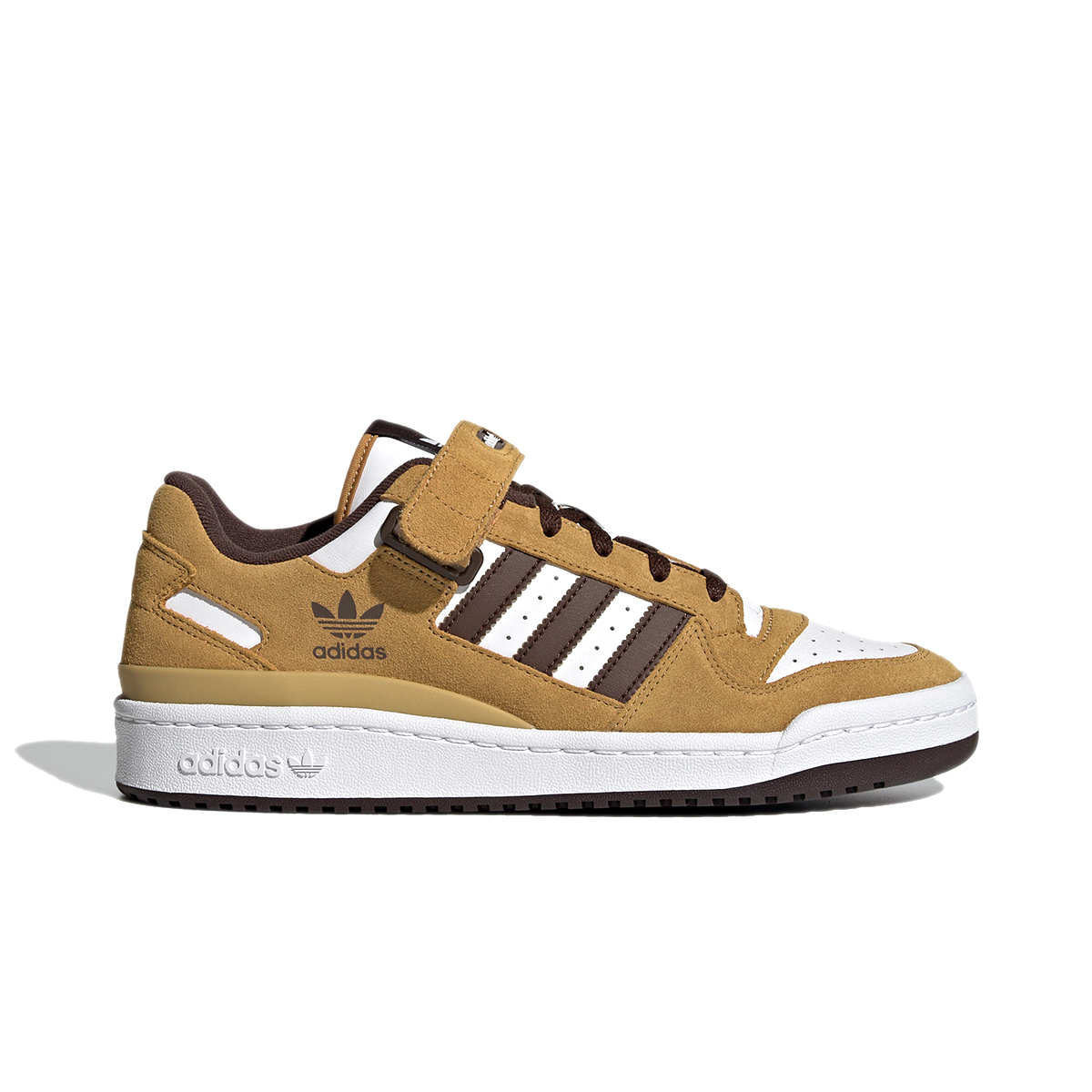 adidas Originals Forum Low - Brown White - Right Side View