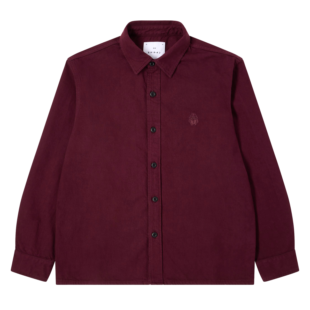 Sebastian Shirt - Oversized Fit - Spike Denim - Windsor Wine