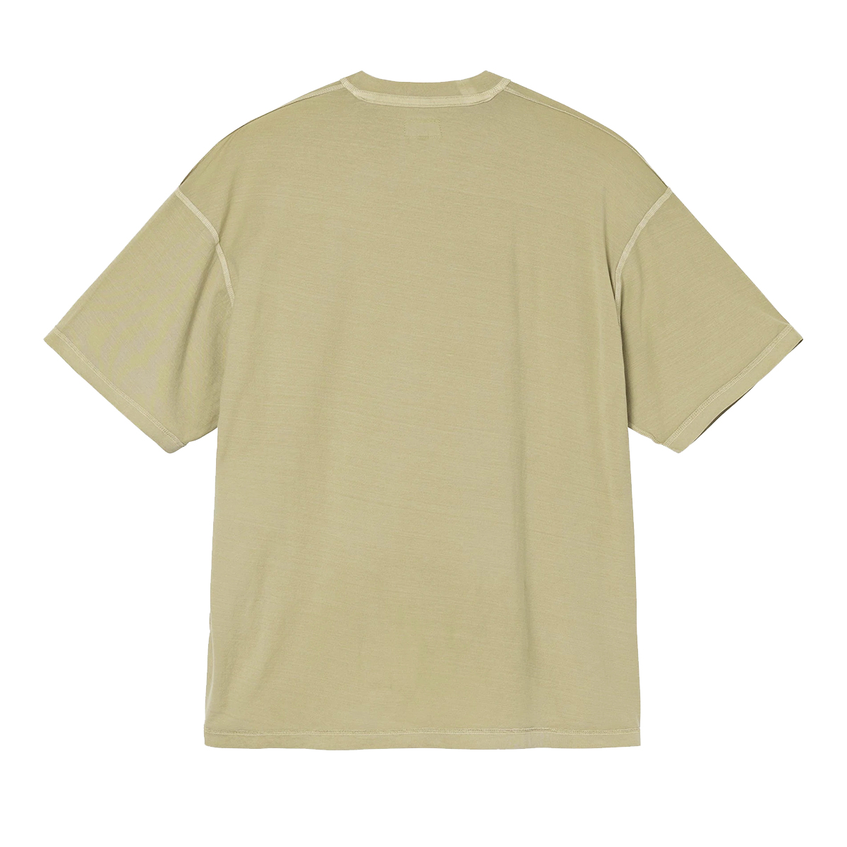 Pigment Dyed Inside Out T-Shirt - Olive