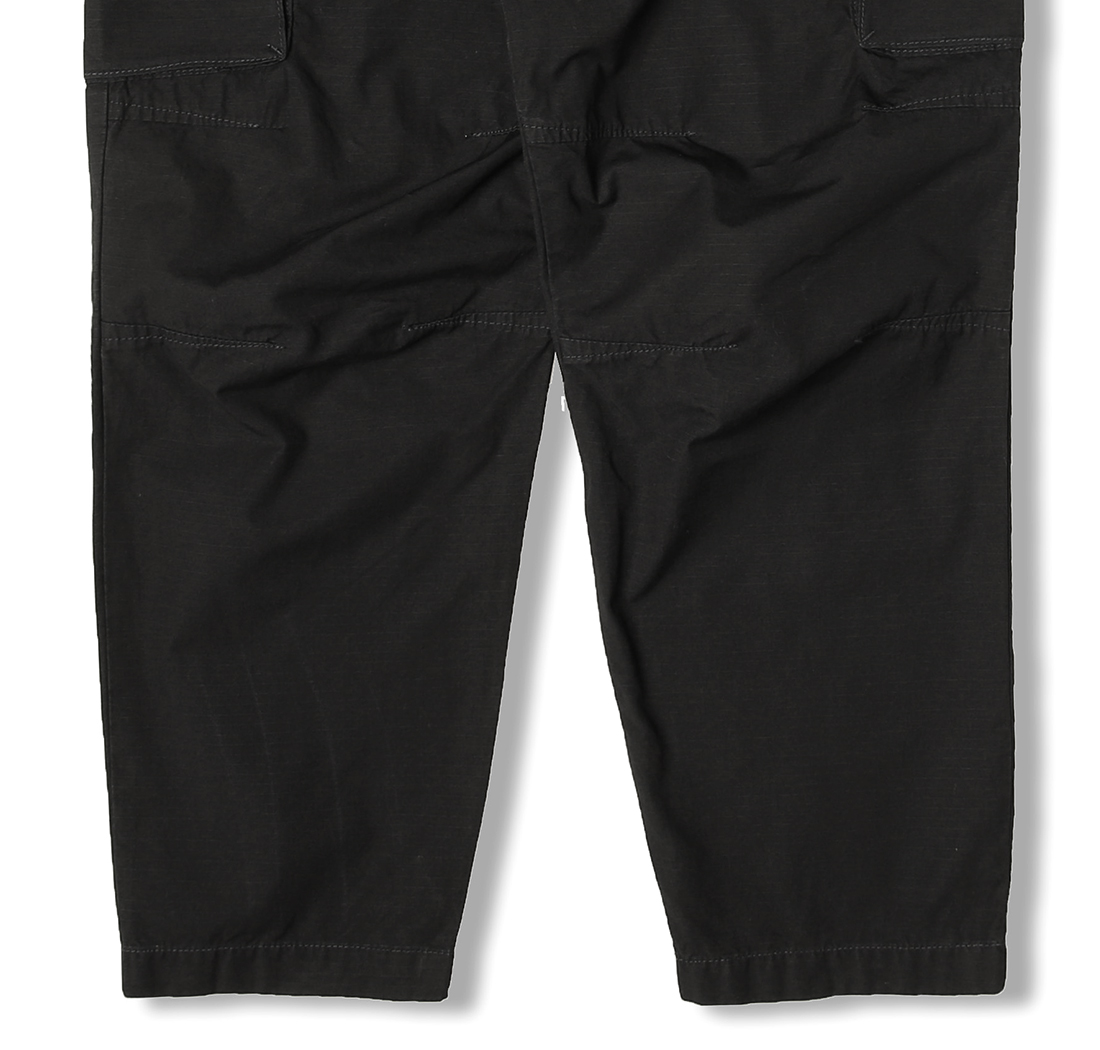 EDWIN Squad Pant - Rip Stop - Black Garment Dyed