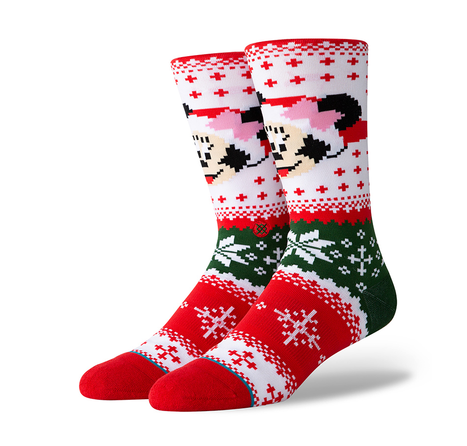 Stance Minnie Claus - Disney Christmas Sweater - Red