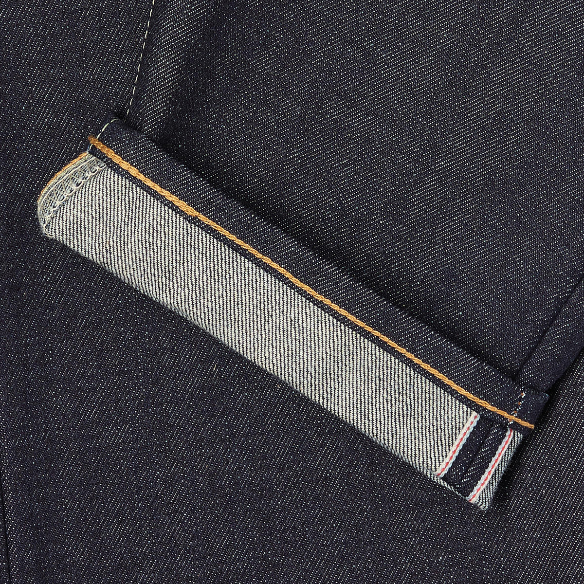 Regular Tapered - Made In Japan - Kurabo Recycle Red Selvage Denim 14oz - Unwashed