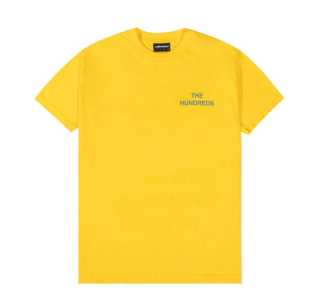 The Hundreds Lost Summer Tee - Yellow