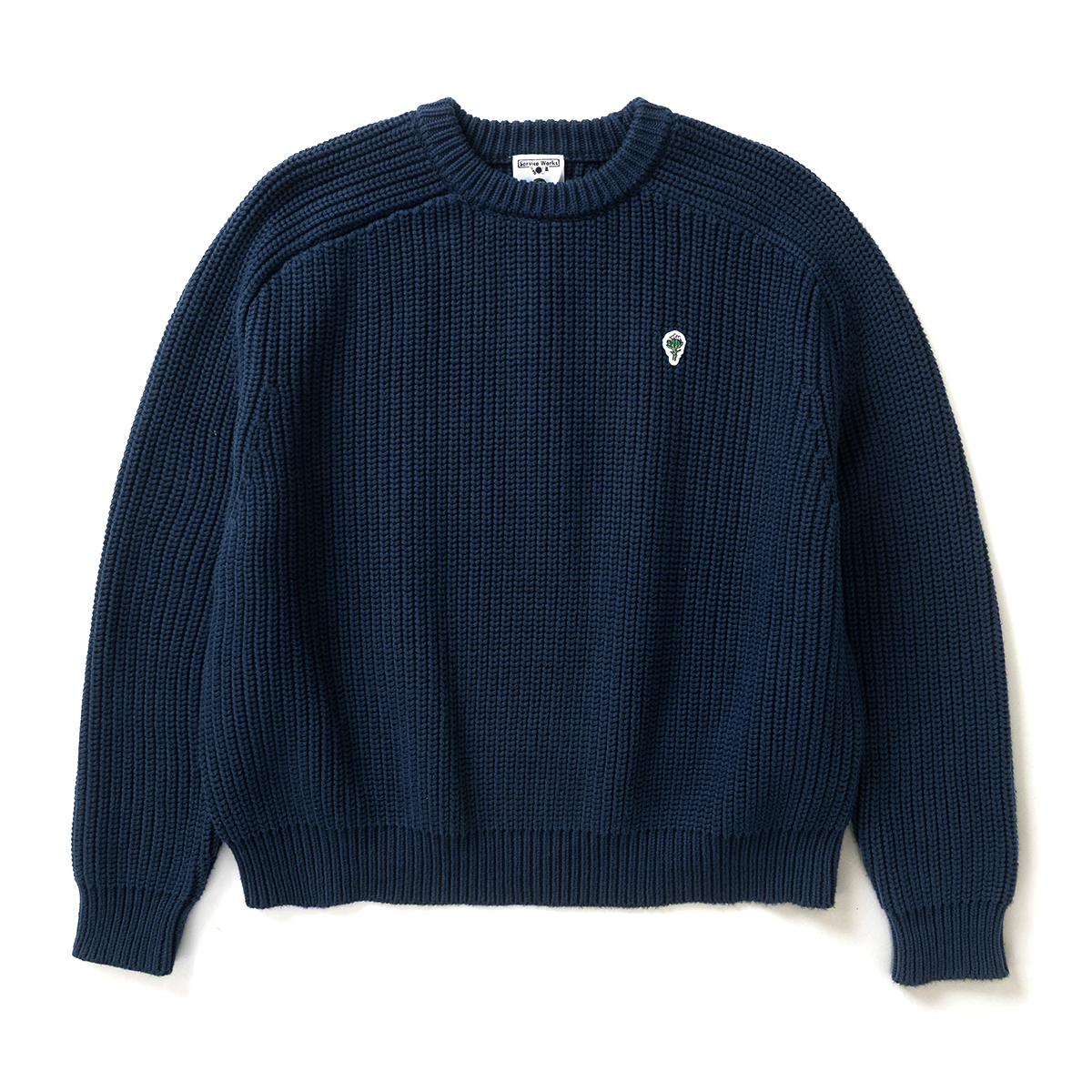 Artichoke Chunky Sweater - Navy