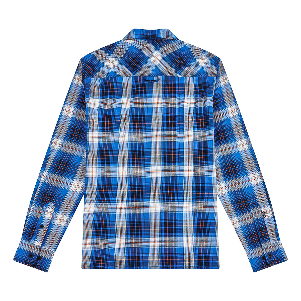 Straight Hem Pocket Shirt - Blue