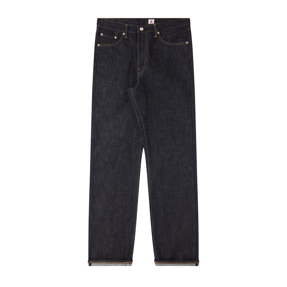 Regular Straight Jeans - Made In Japan - Kaihara Dark Pure Indigo Rainbow Selvage Denim 13,5oz - Unwashed