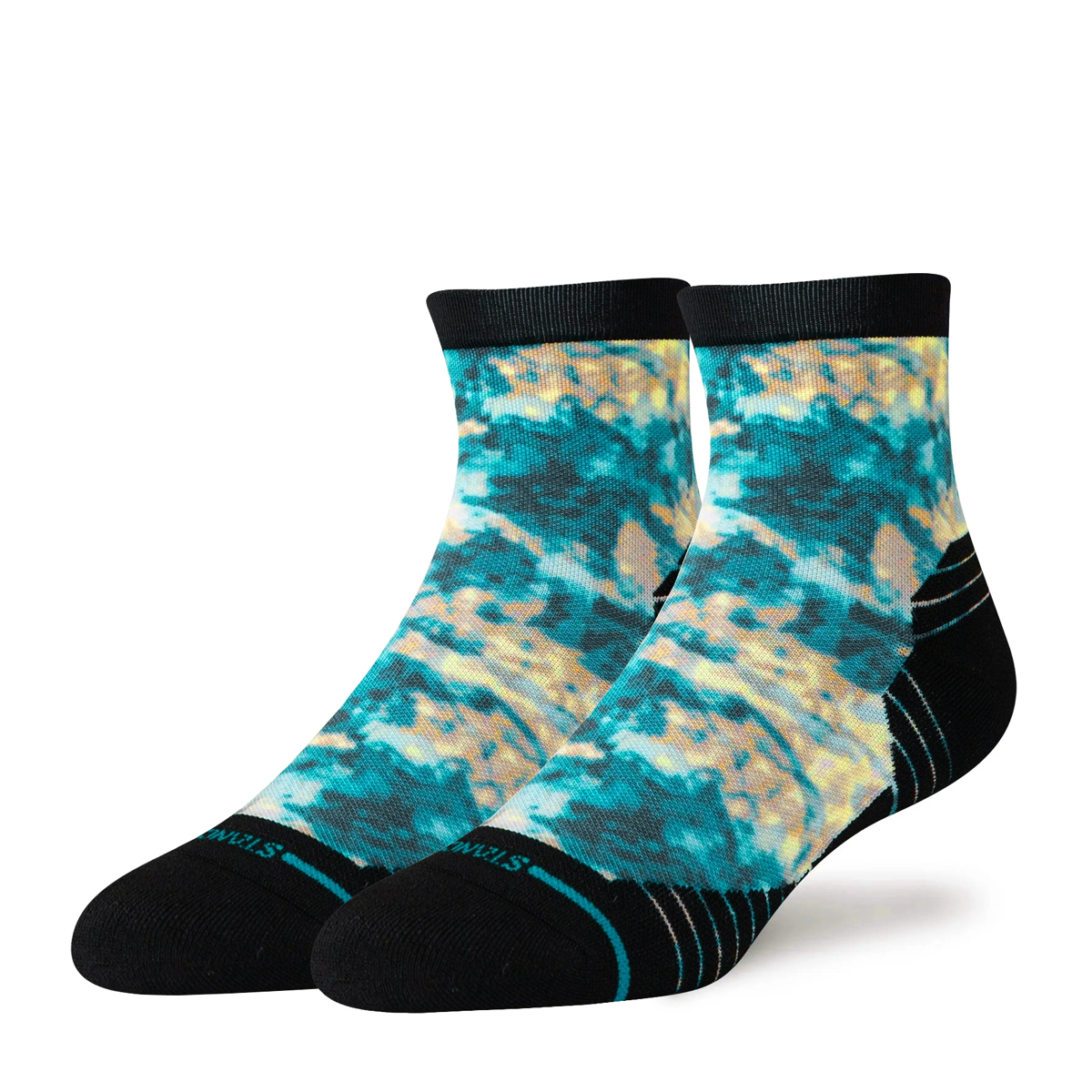 Serengeti Light Running Quarter Socks - Performance - Teal
