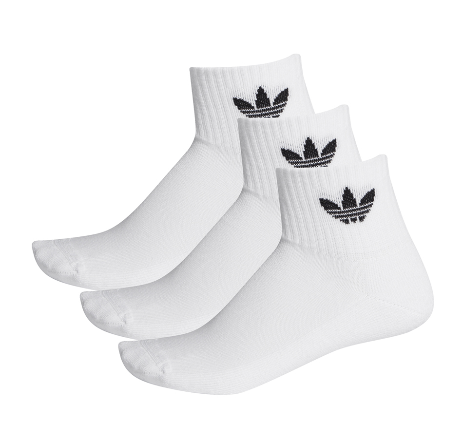 adidas Originals Mid Ankle Sock 3Pack - White