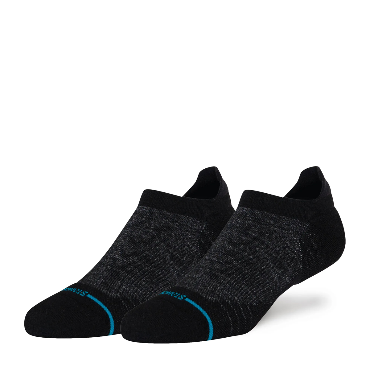 Run Wool Tab Socke - Performance - Black