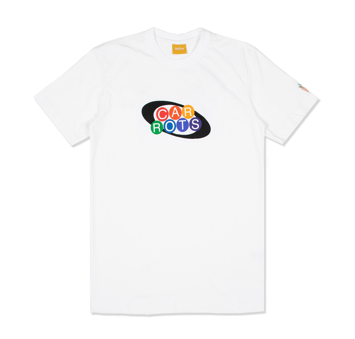 Carrots Colors Tee - White - Front 