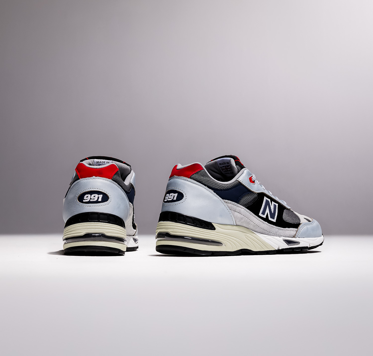 New Balance 991 - Metallic Sport Pack - Silver - Made In UK