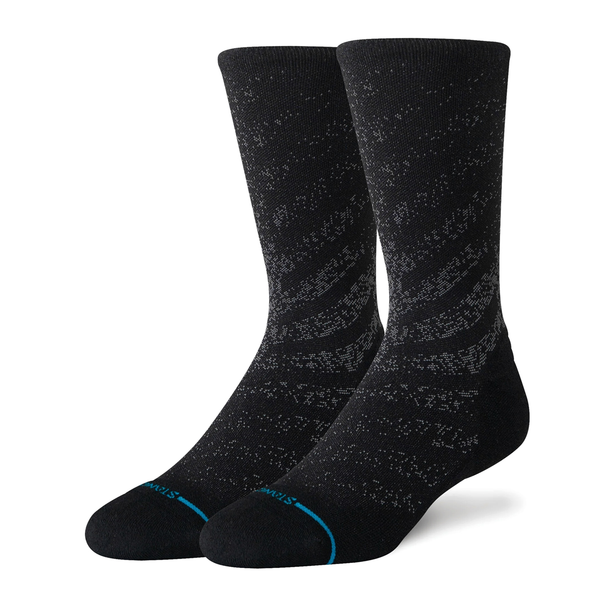 Run Light Crew Socke - Performance - Black