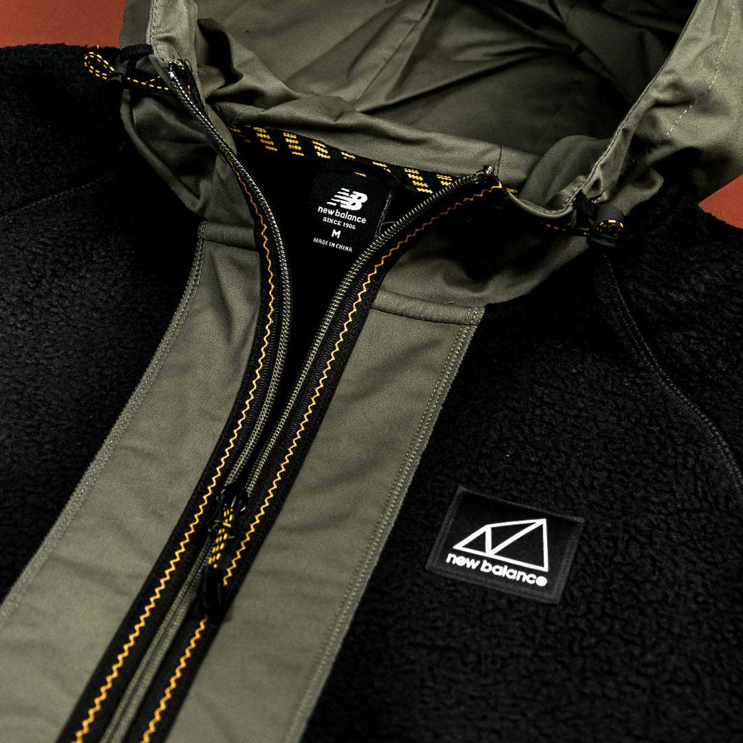 All Terrain High Pile Sherpa Fleece Jacket - Black
