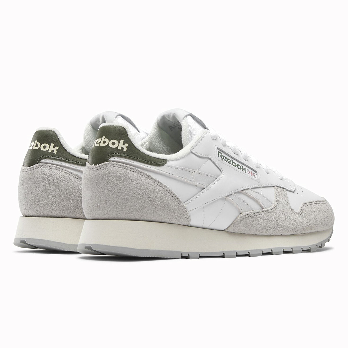 Classic Leather - White Olive