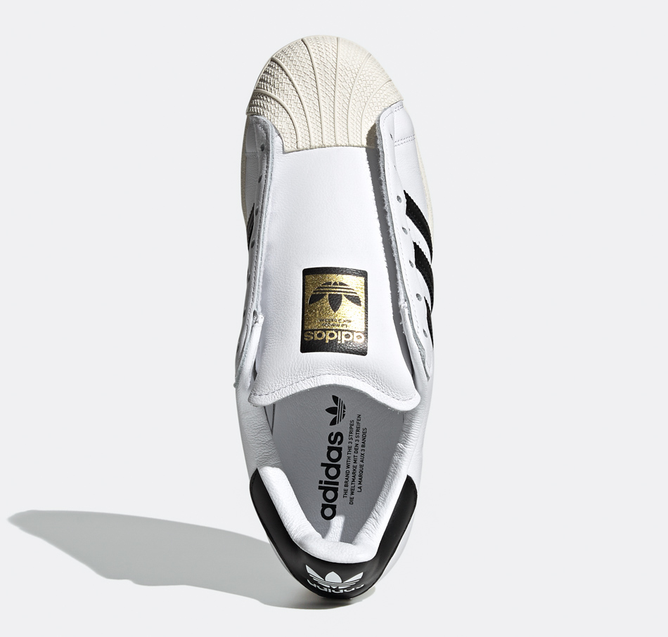 adidas Originals Superstar Laceless - White
