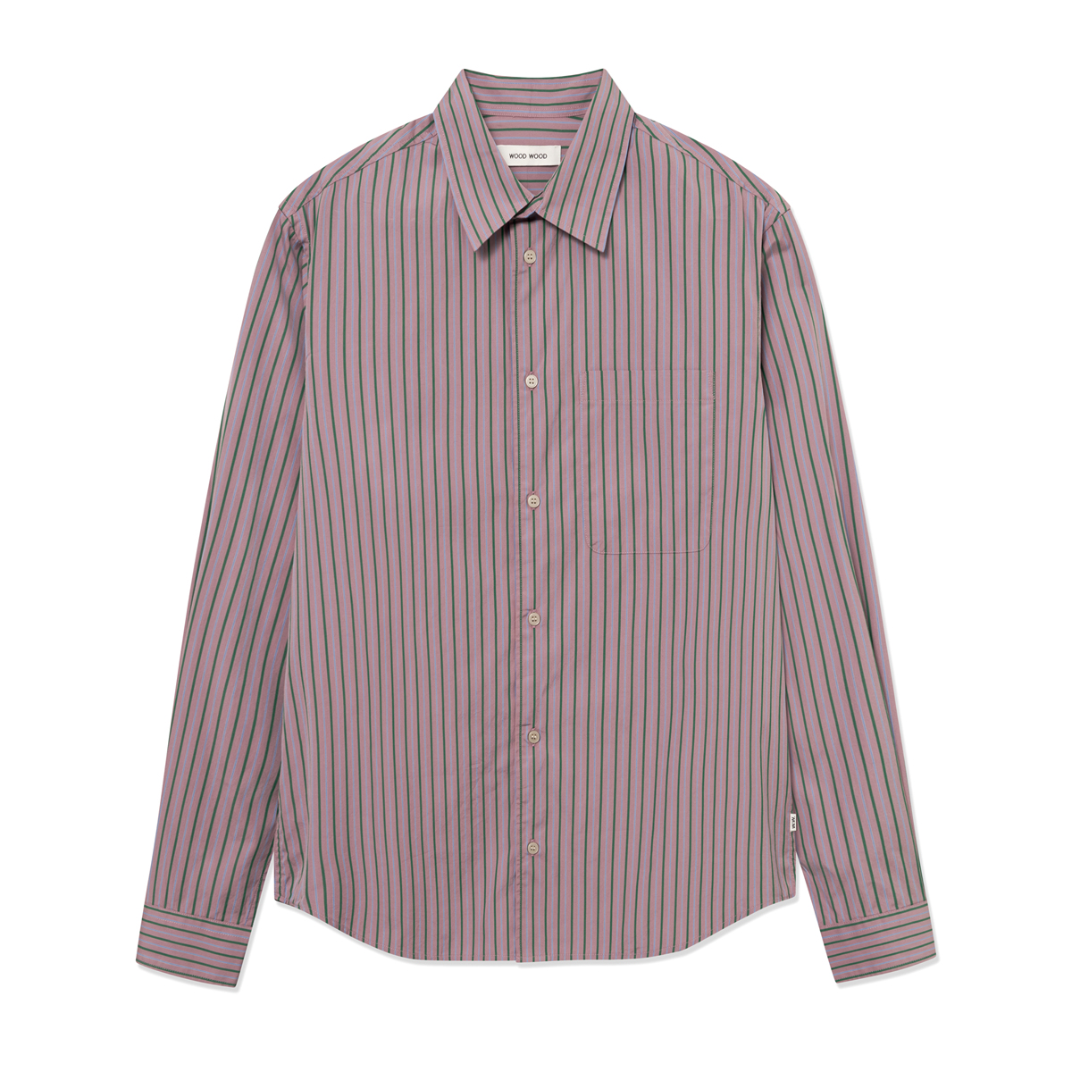 Nico Hemd - Plum Green