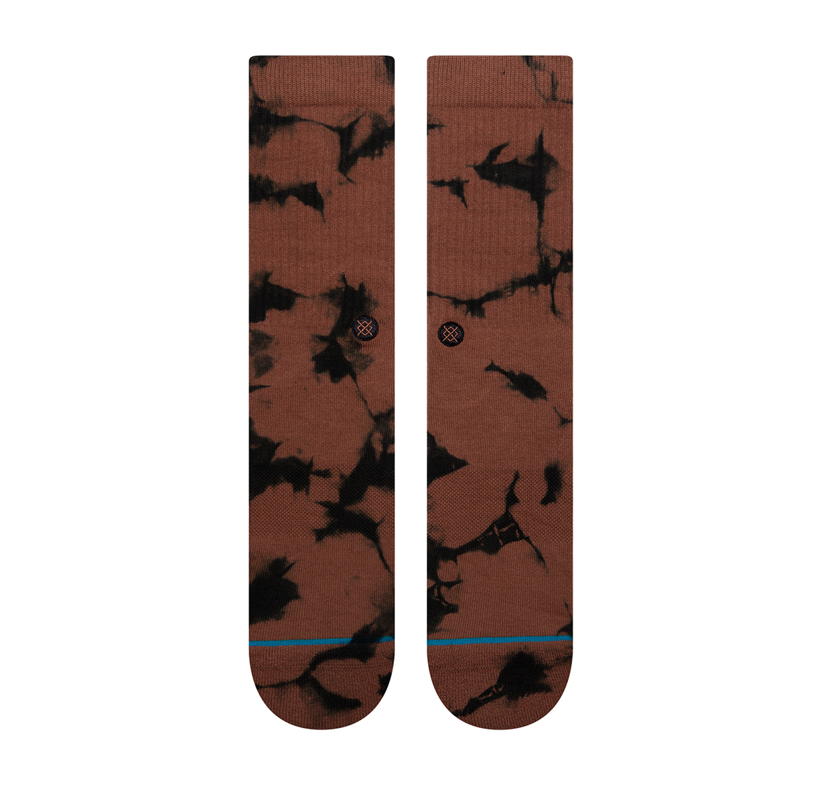 Stance Dyed - Infiknit - Brown  flat