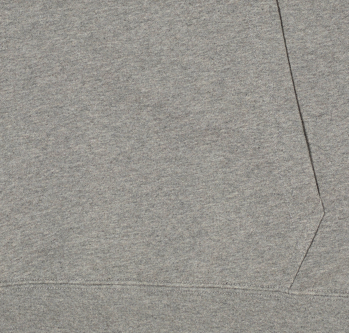 EDWIN Japanese Sun Hoodie - Mid Grey Marl detail