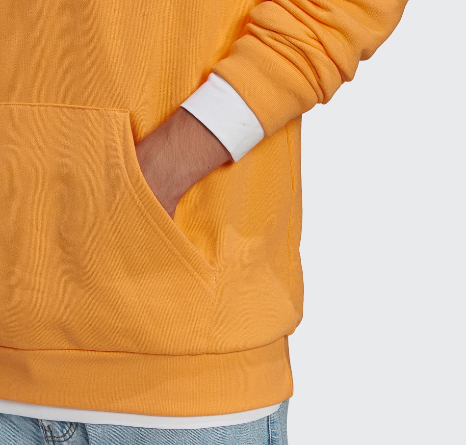 adidas Originals Trefoil Essential Hoodie - Hazy Orange