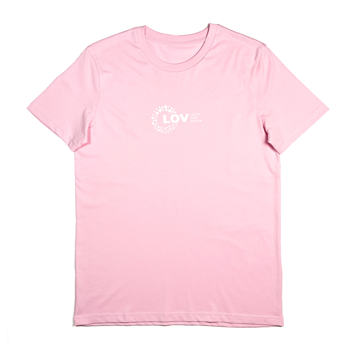 LOV T-Shirt - Licht Macht Platz - Pink