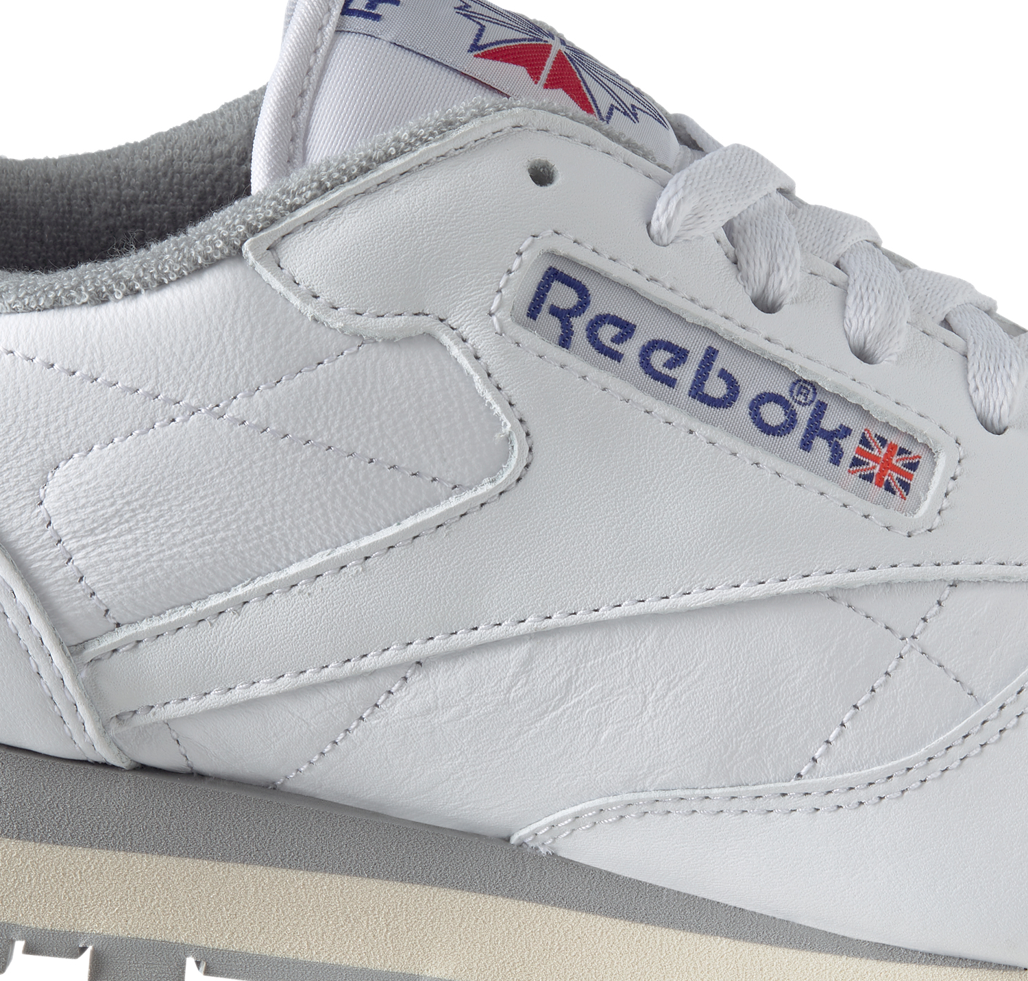 Reebok Classic Leather R12 - Premium Leather - White Grey