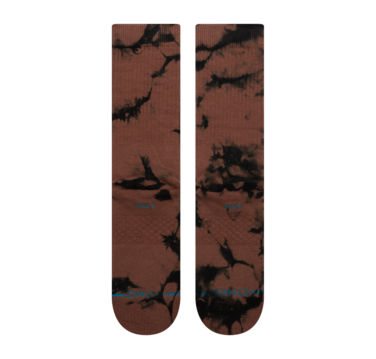 Stance Dyed - Infiknit - Brown flat