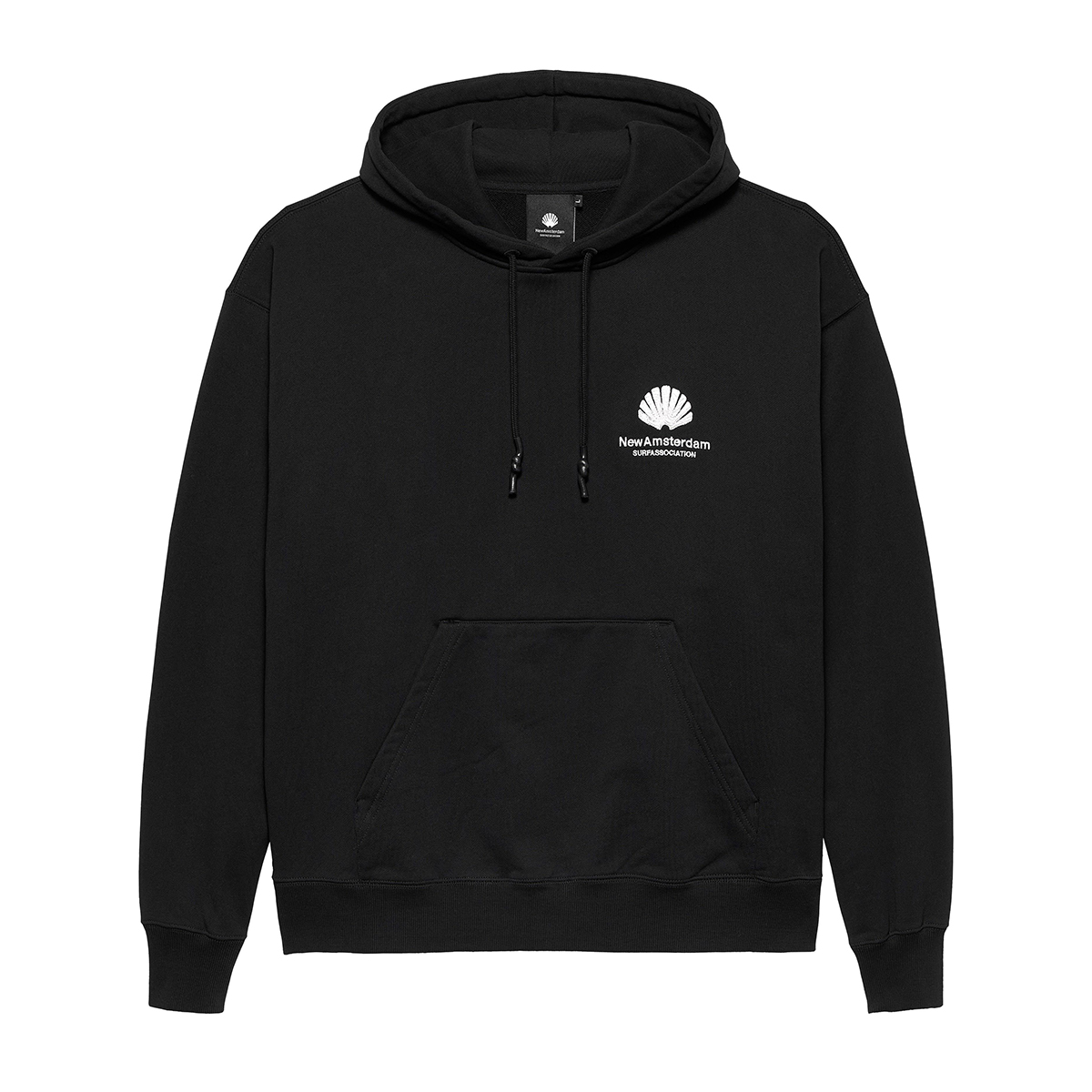 Logo Hoodie - Oversized Fit - Black White