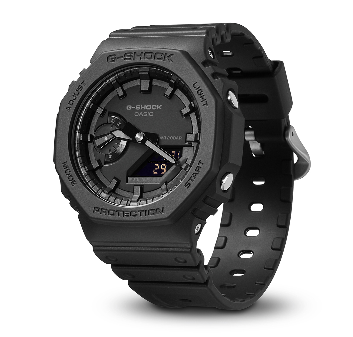 G-Shock GA-2100-1A1ER - Black side
