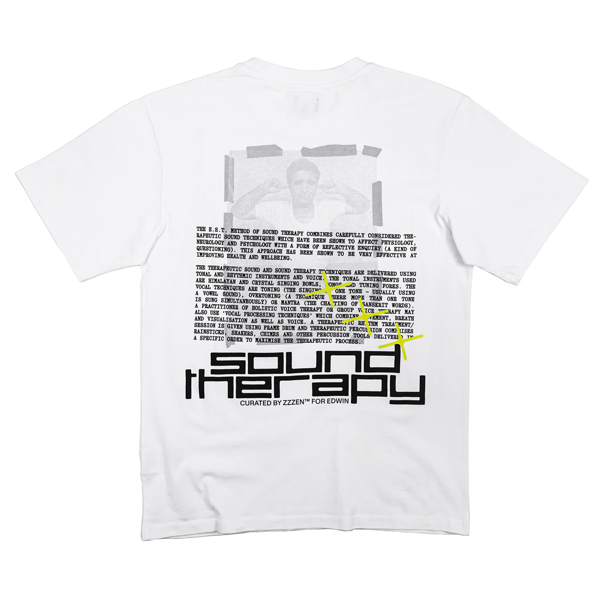 Therapy - Oversized Tee - White
