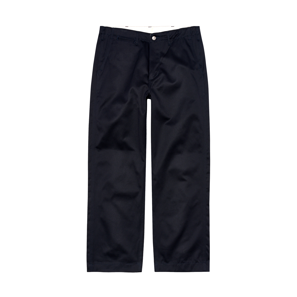 Wide Trouser - Navy