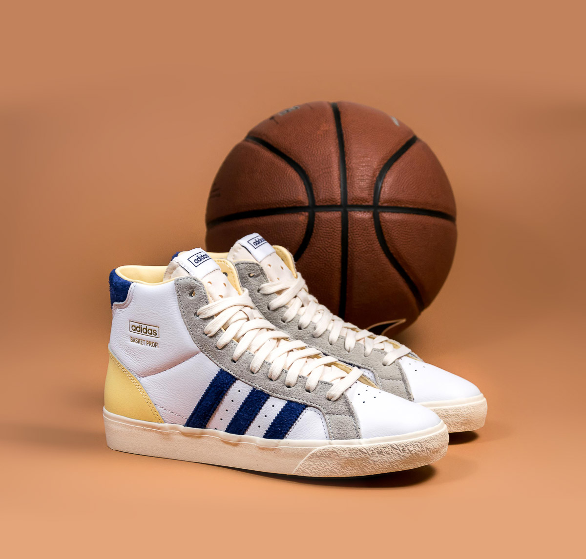 adidas Originals Basket Profi - White Blue