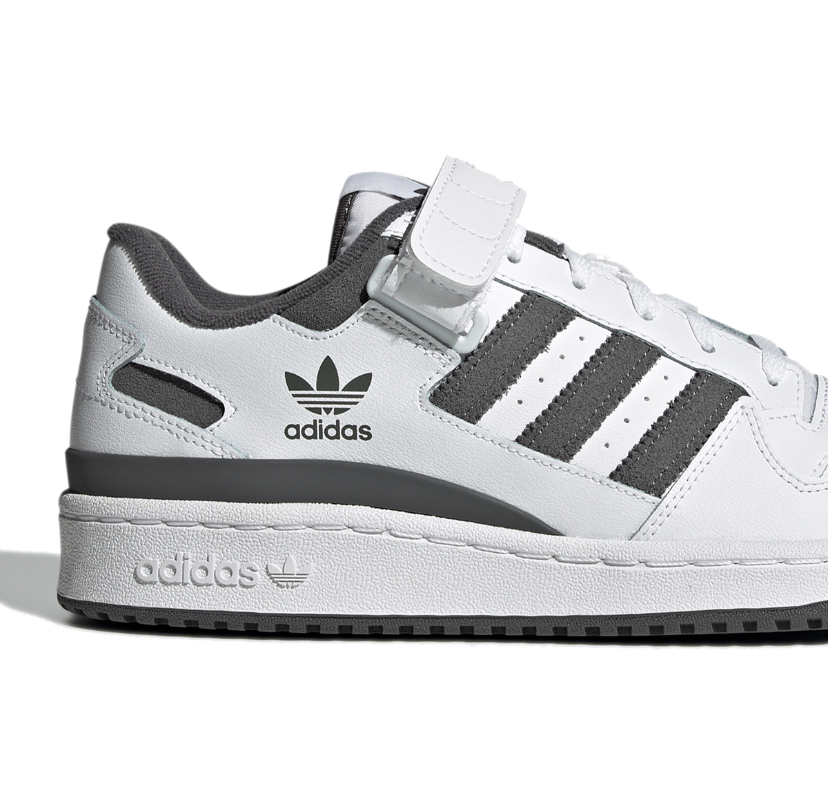 adidas Originals Forum Low - White Grey detail