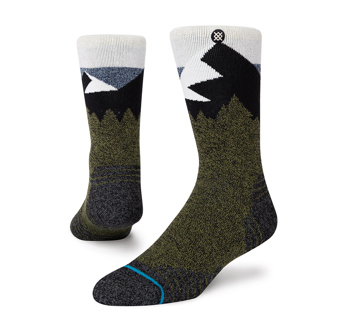 Stance Divide - Hike - InfiKnit - Green pair