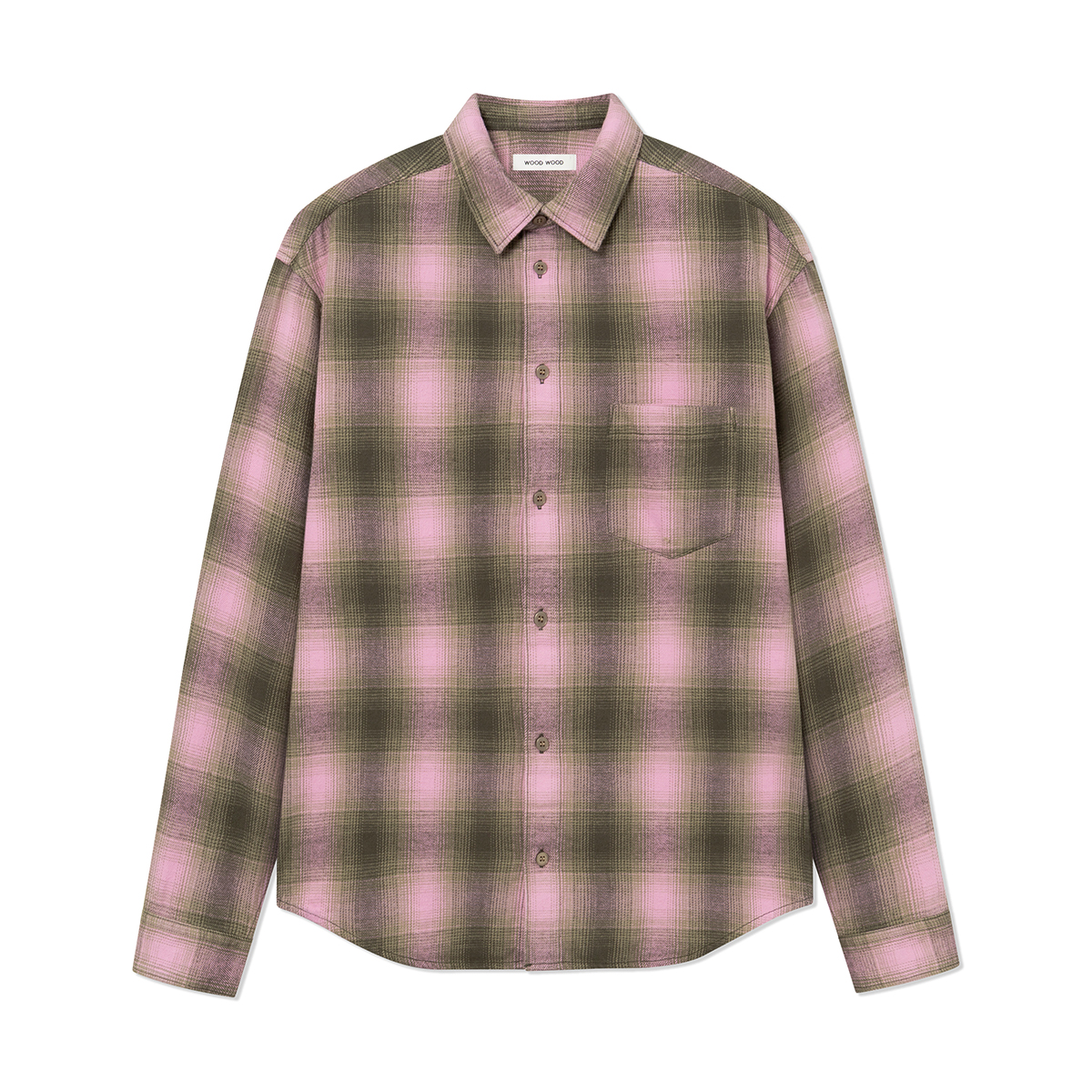 Carter Hemd - Pink Olive