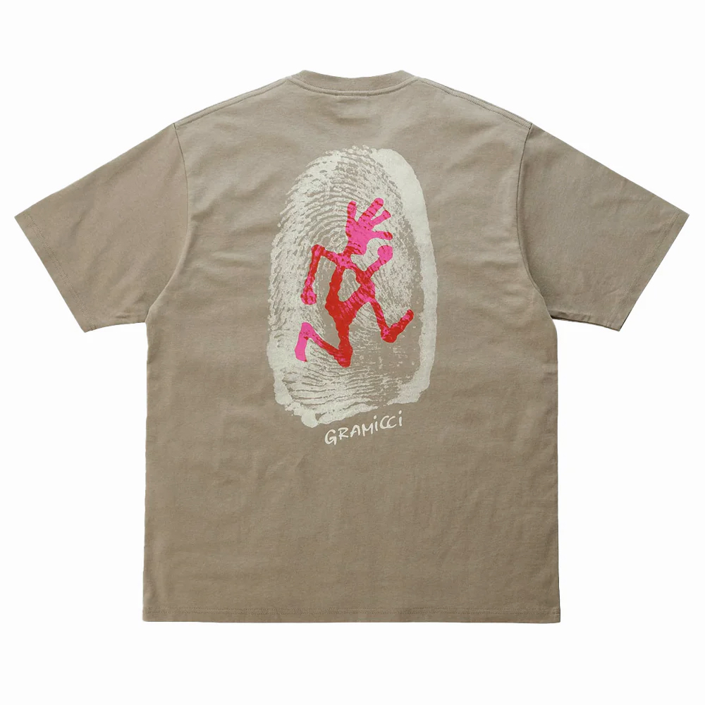 Thumbprint T-Shirt - Khaki