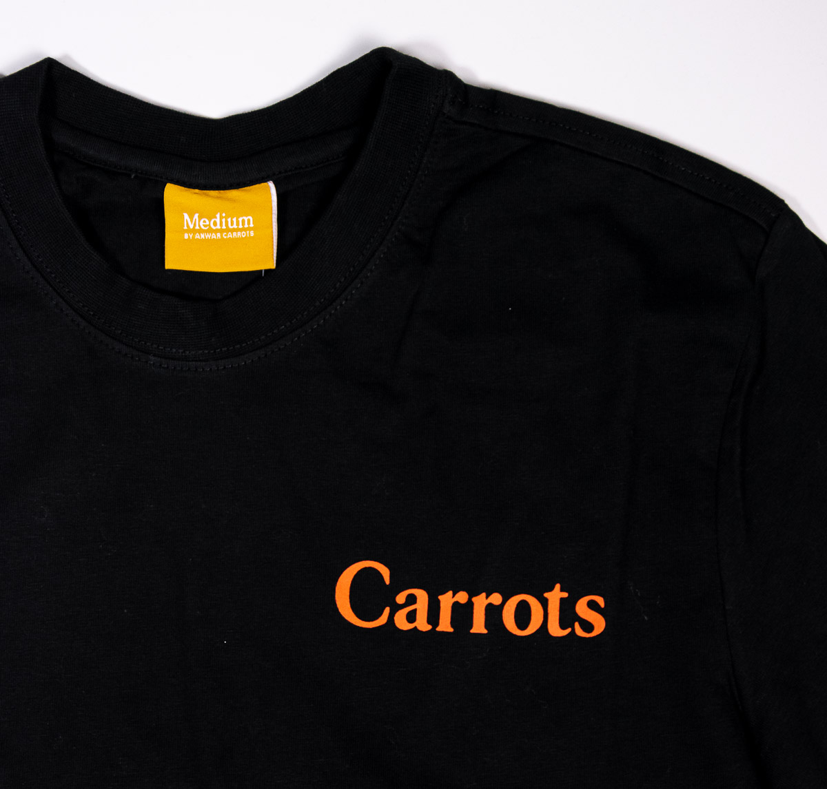 Carrots Wordmark Tee - Black - Details 