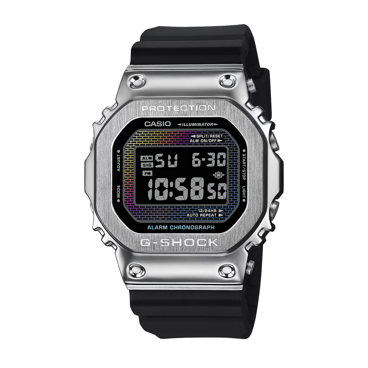 GM-5600RW-1ER - Rainbow Brick Wall Pattern