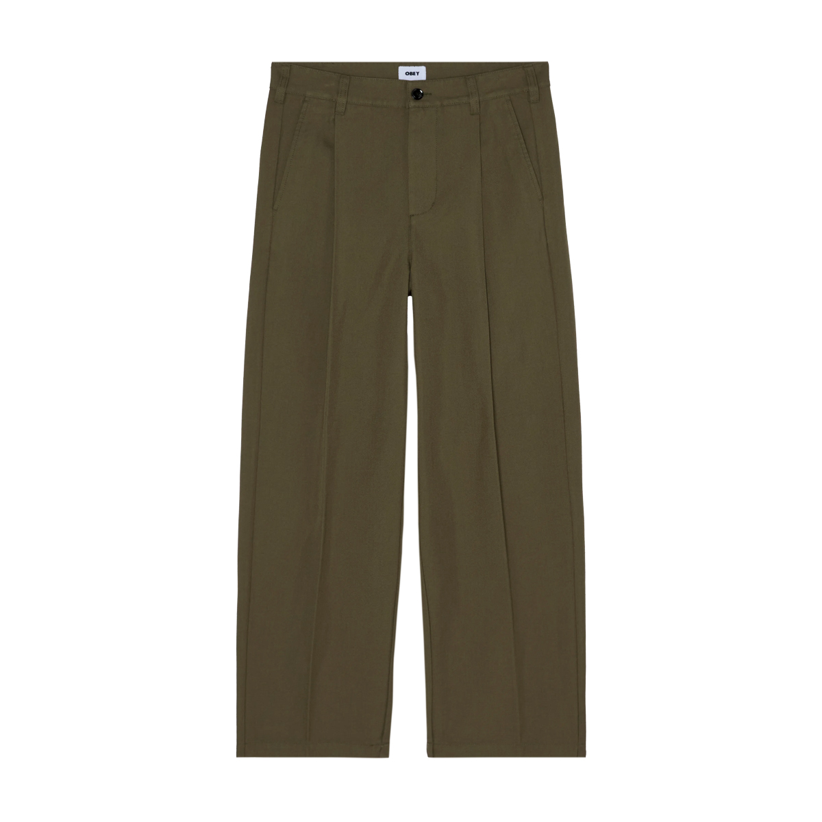 Dean Pleated Pant - Olive 
