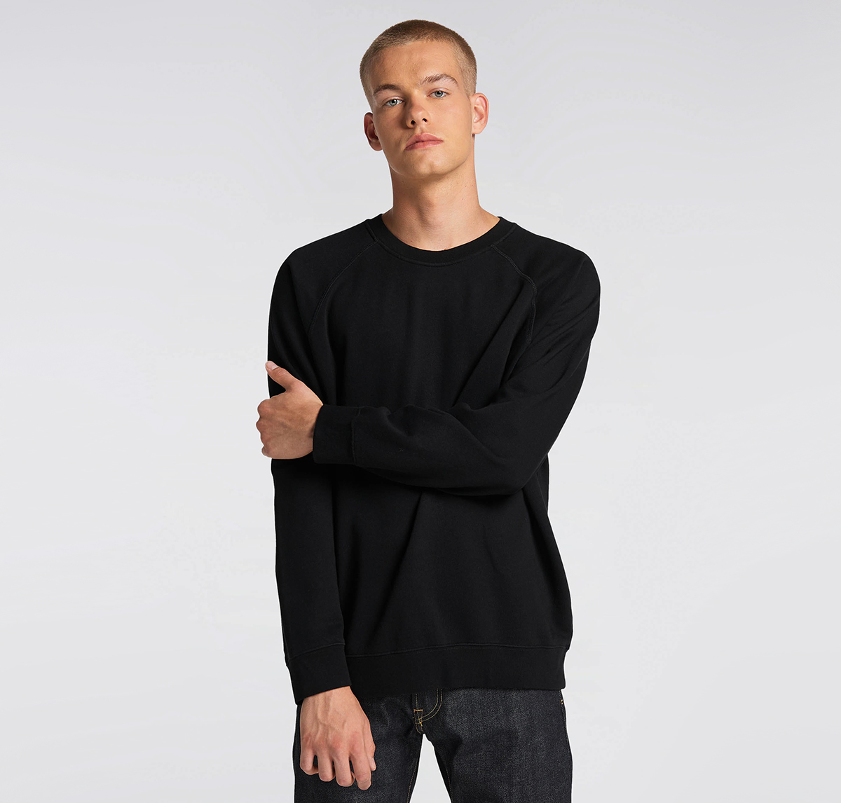 EDWIN x TEIDE - Panther Sweater - Black front