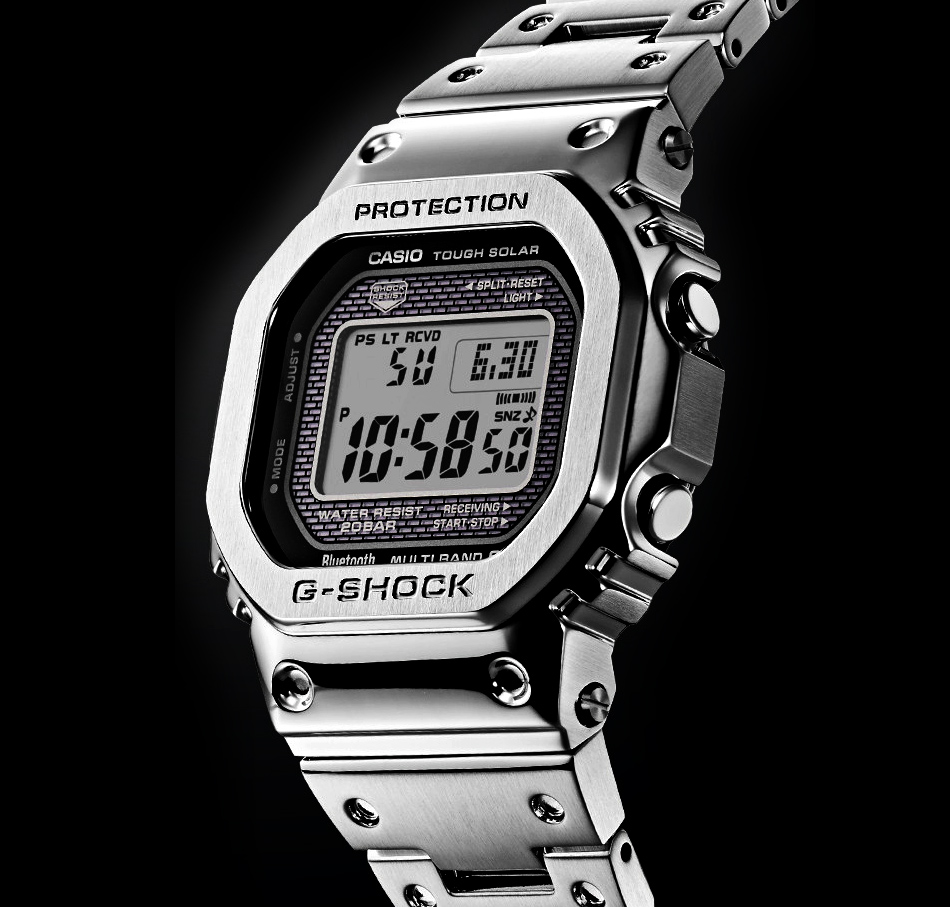 G-Shock GMW-B5000D-1ER - Full Metal - Silver