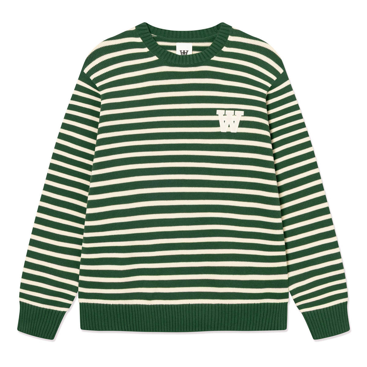 Tay Pullover - Green Stripe