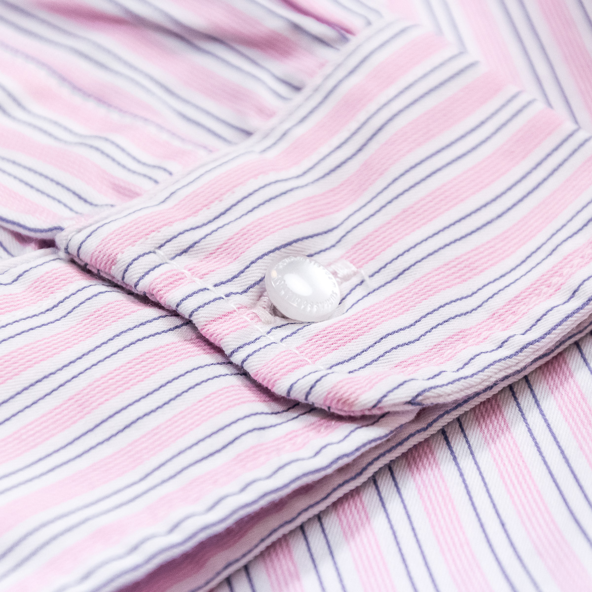 Beach Shirt - Pink Stripe