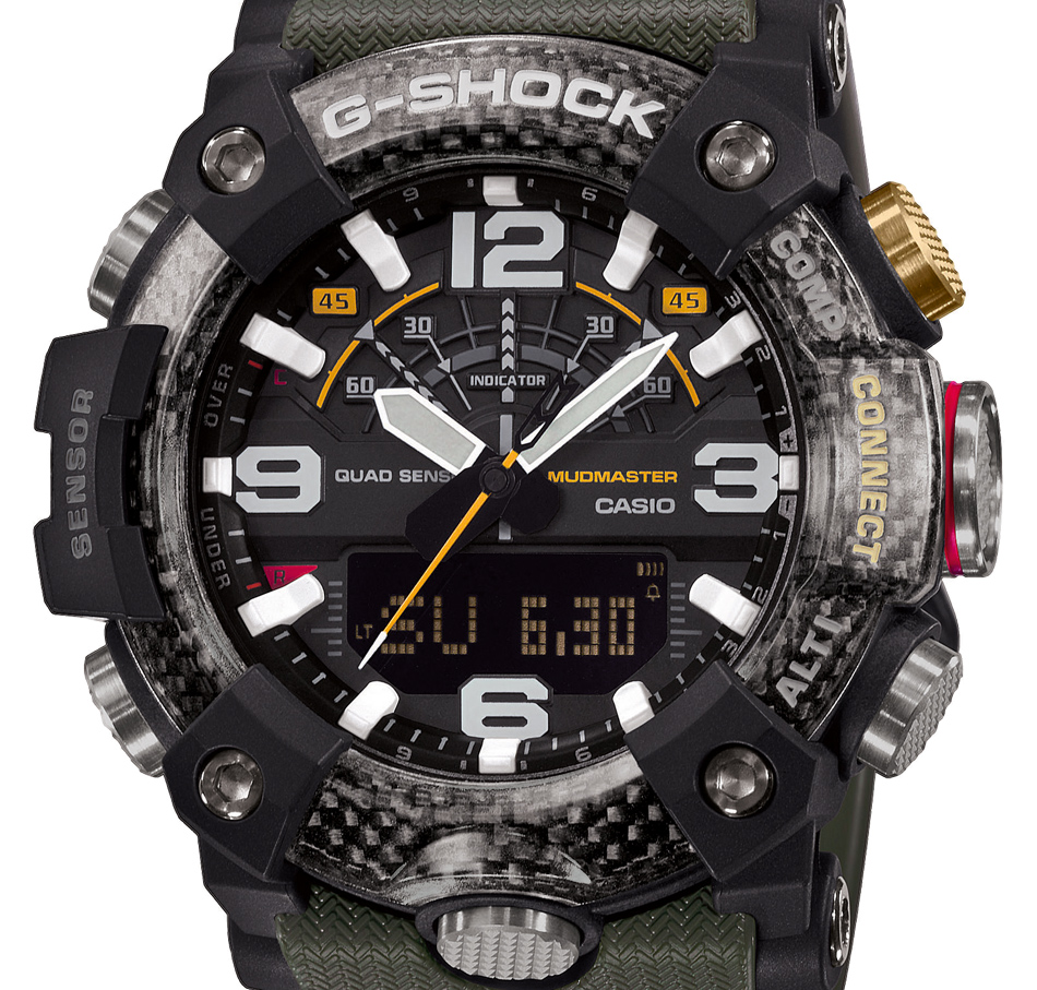 G-Shock GG-B100-1A3ER - Mudmaster - Black Olive