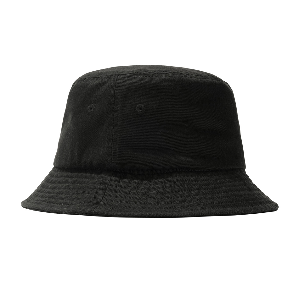 Stüssy Stock Logo Bucket Hat - Black