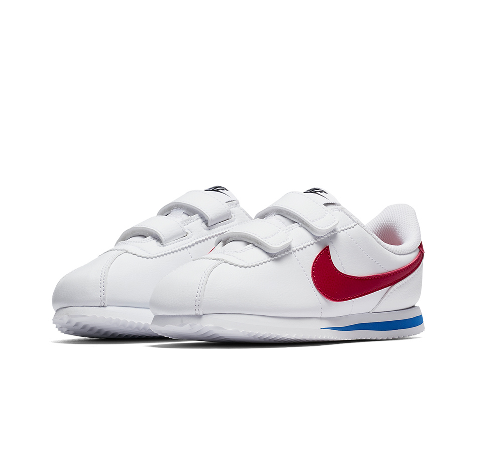 Nike Classic Cortez Leather OG Pre School - White Red Royal