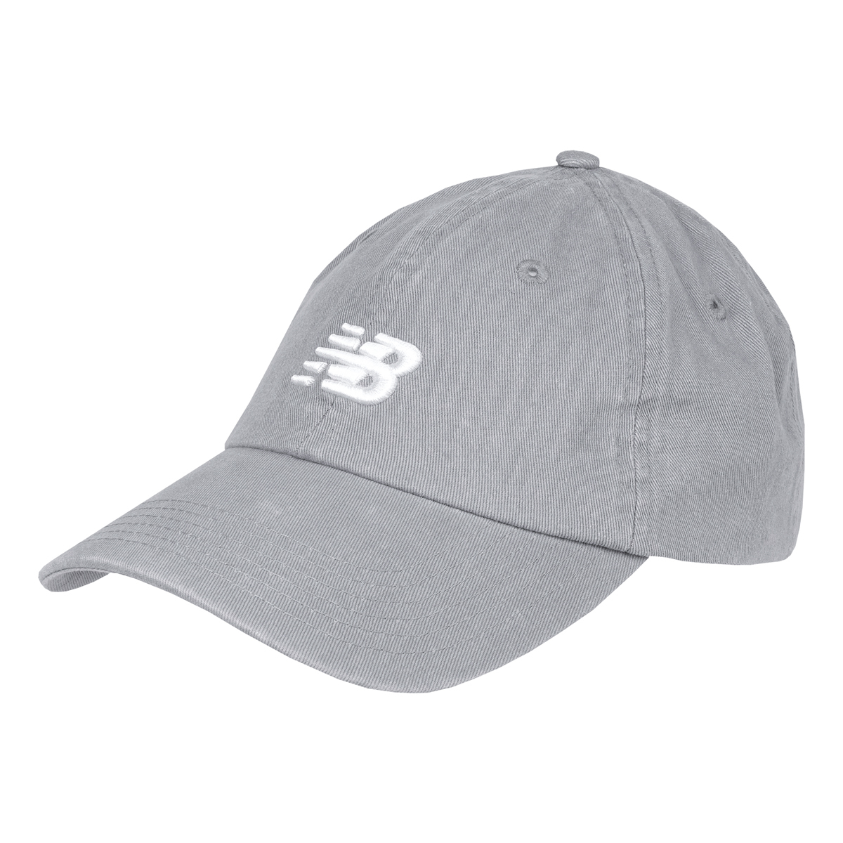 Classic Curved Strapback - Washed Grey