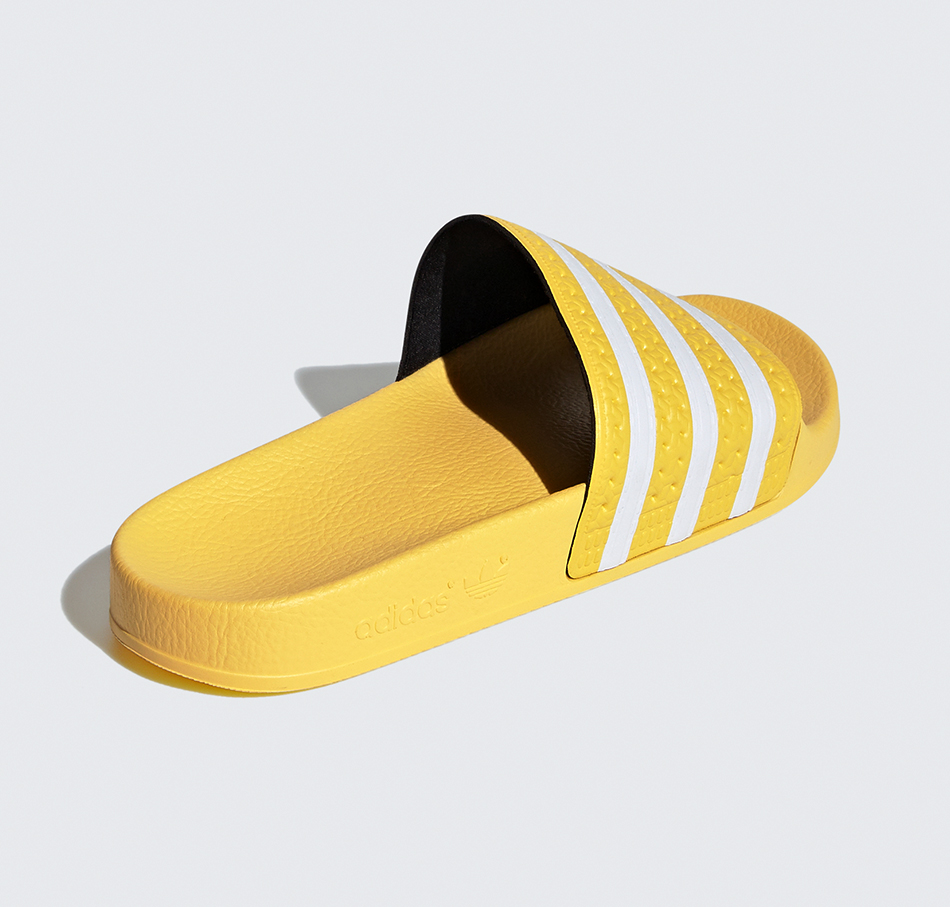 adidas Originals Adilette Womens - Yellow